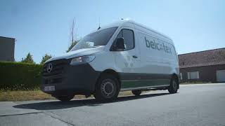 Camionette van Belcotex